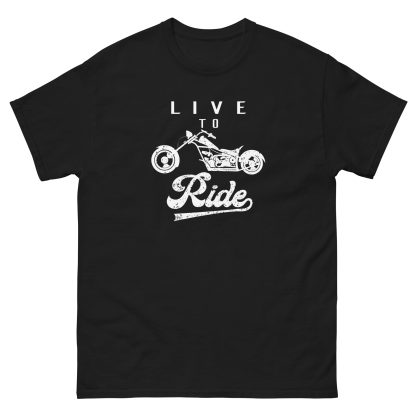 Live to ride classic tee