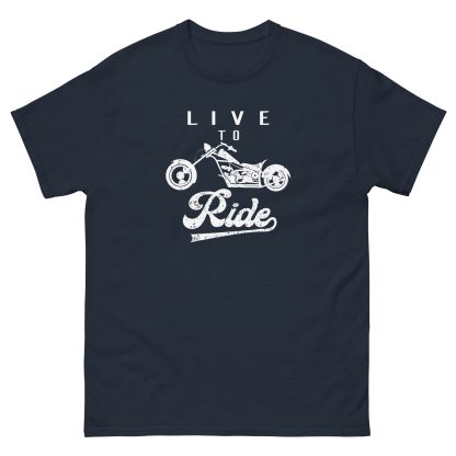 Live to ride classic tee - Image 3