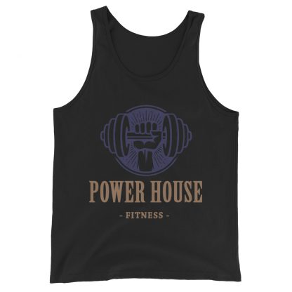 Power house Unisex Tank Top - Image 2