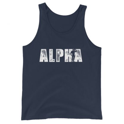 Alpha Unisex Tank Top - Image 2