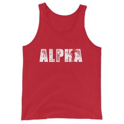 Alpha Unisex Tank Top - Image 3