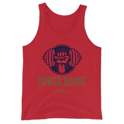 Power house Unisex Tank Top - Image 3