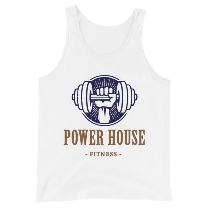 Power house Unisex Tank Top - Image 5