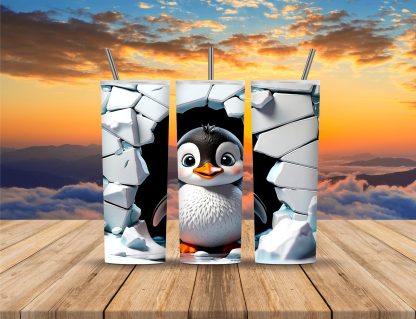 Playful Penguin Tumbler