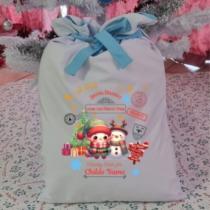 Personalized Classic North Pole Santa Sack - Image 2