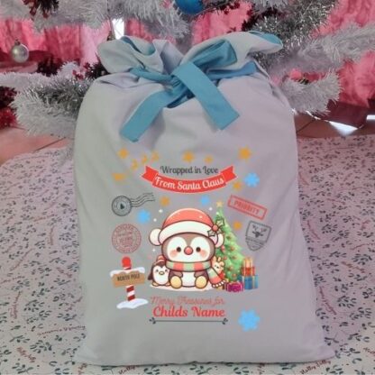 Personalized Santa's Special Delivery Christmas Gift Sack - Image 2