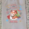 Personalized North Pole Reindeer Special Delivery Christmas Sack