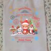 Personalized Winter Friends Christmas Gift Sack - North Pole Special Delivery