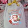 Personalized Christmas Kitten Gift Sack - North Pole Special Delivery - Image 3