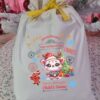 Personalized North Pole Polar Bear Christmas Gift Sack - Image 3