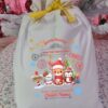 Personalized Winter Friends Christmas Gift Sack - North Pole Special Delivery - Image 3