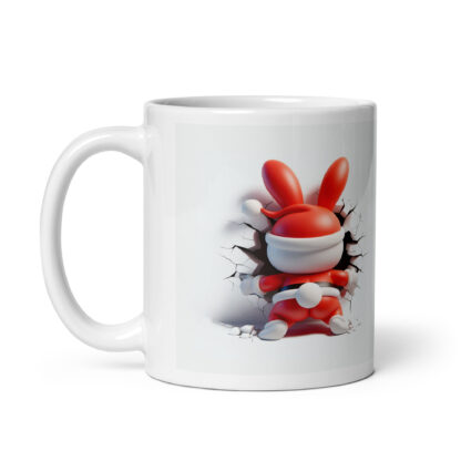 Rabbit Christmas mug - Image 3