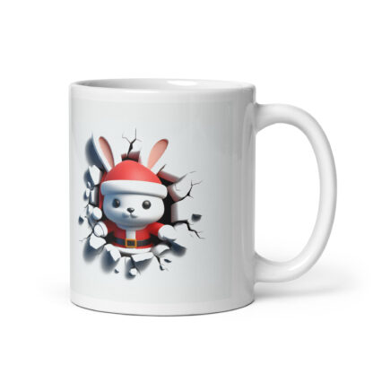 Rabbit Christmas mug - Image 2