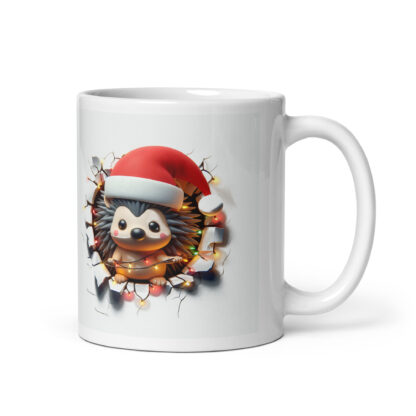 Festive Hedgehog Mug