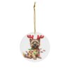 Cairn Terrier Festive Acrylic Christmas Ornament