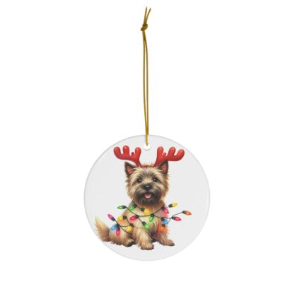 Cairn Terrier Festive Acrylic Christmas Ornament