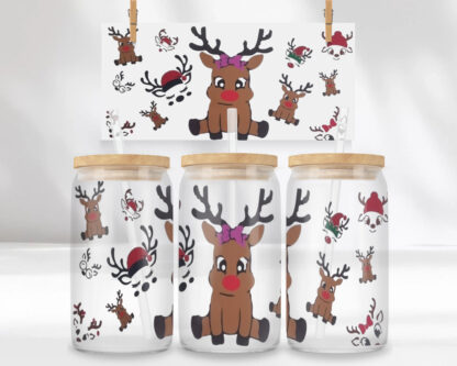 Adorable Reindeer Tumbler