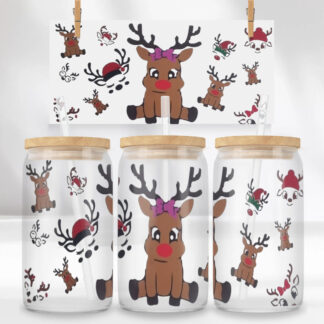 Adorable Reindeer Tumbler