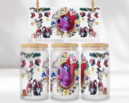 Fun Purple Monster Tumbler