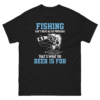 Fishing and Beer Problem Solver Funny T-Shirt