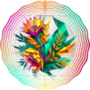 Prism Bloom Wind Spinner