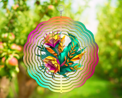 Prism Bloom Wind Spinner - Image 2