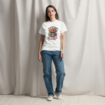 Holding Grudges Floral Skull Tee - Image 2