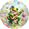 Jammin' Frog Wind Spinner