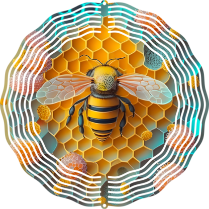 Honeybee Harmony Wind Spinner