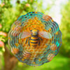 Honeybee Harmony Wind Spinner - Image 2