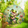 Jammin' Frog Wind Spinner - Image 2