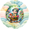 Spring Gnome Wind Spinner