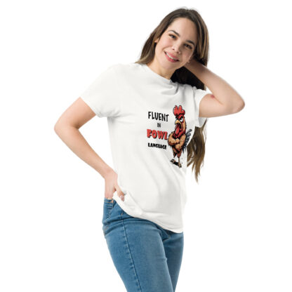 Fluent in Fowl Language Funny Chicken T-Shirt - Image 4